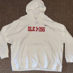 Nike White Ole Miss Men's Hoodie